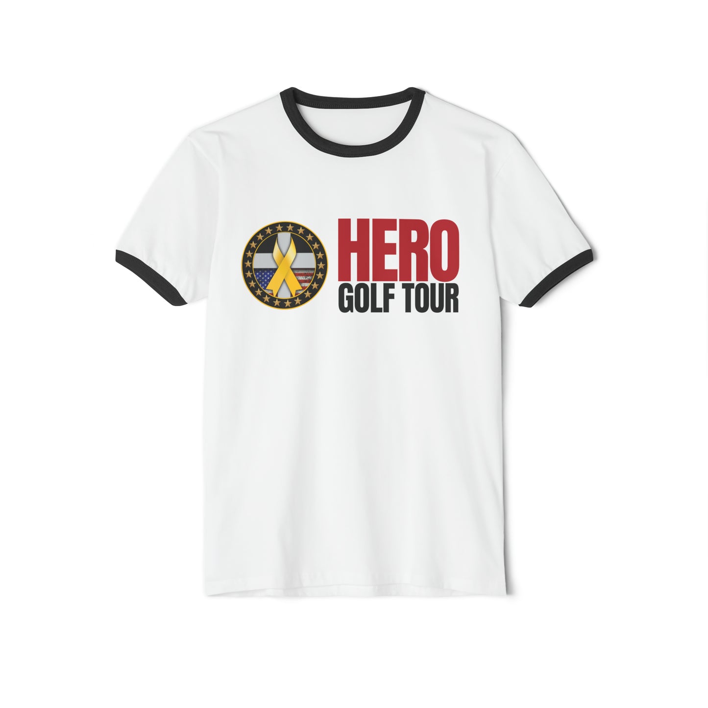 Hero Golf Tour Cotton Ringer T-Shirt
