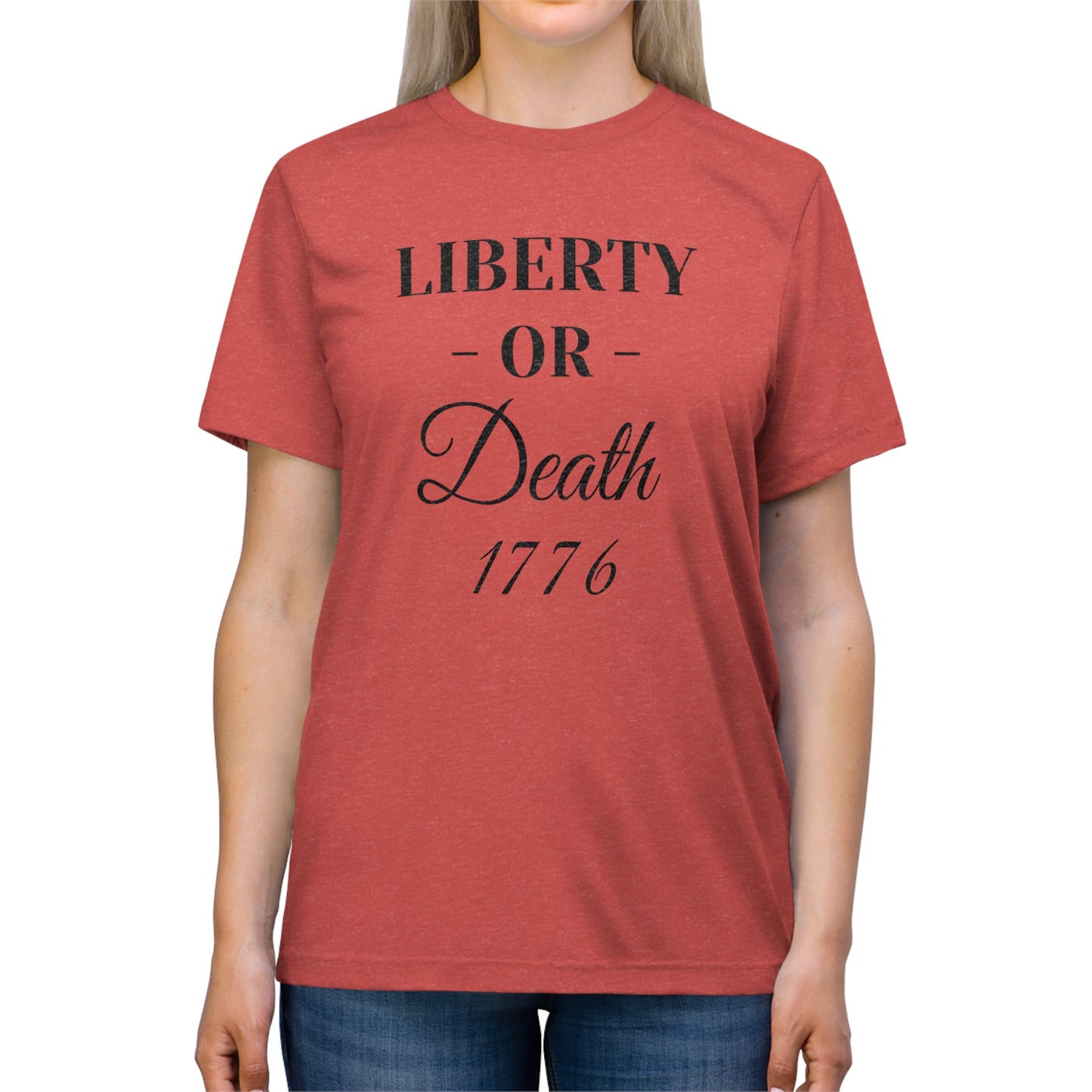 Liberty or Death Unisex Triblend Tee