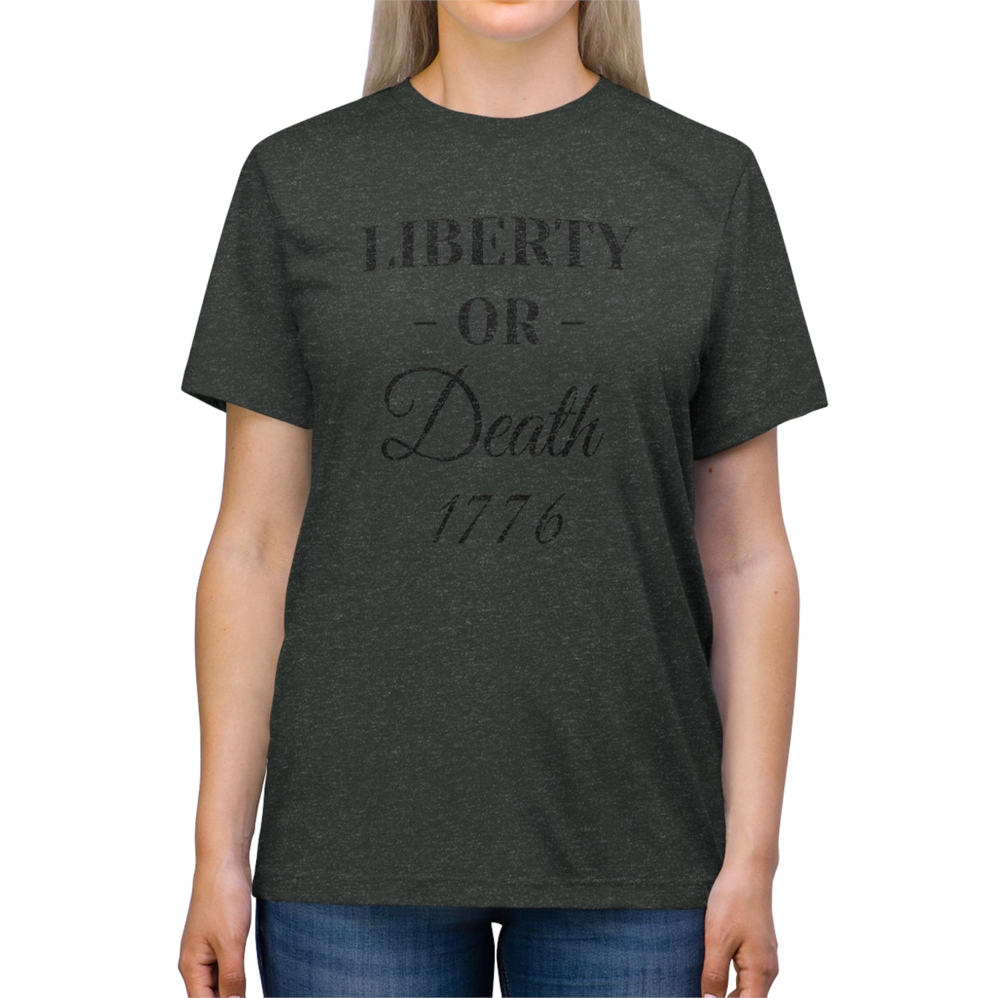 Liberty or Death Unisex Triblend Tee