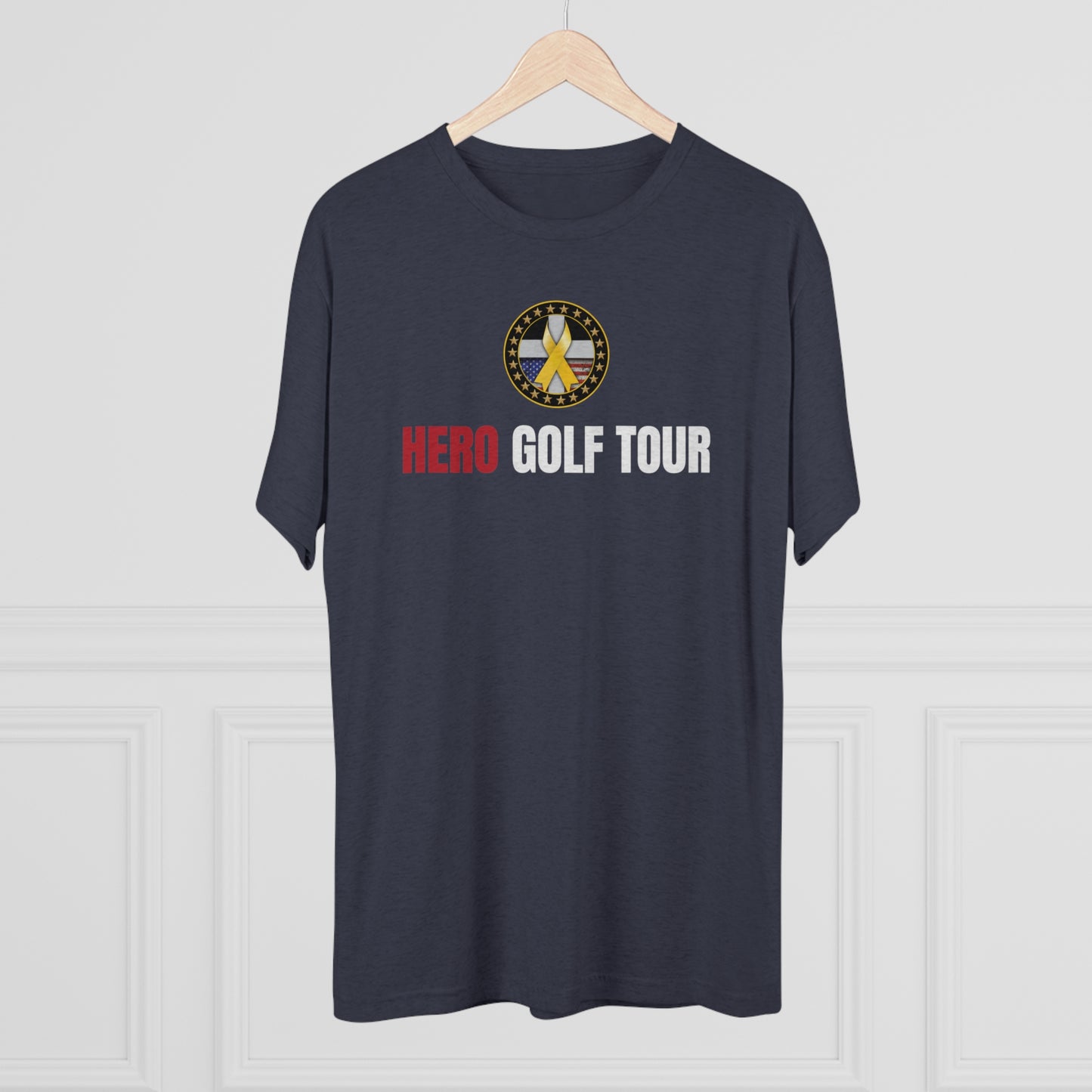 Hero Golf Tour Tri-Blend Crew Tee