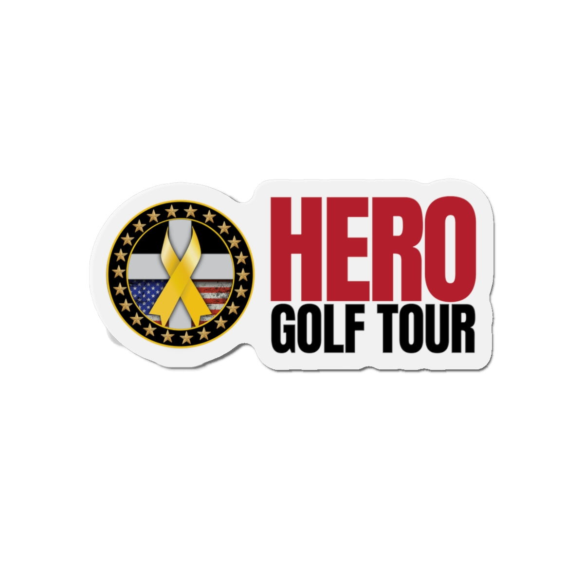 Hero Golf Tour Die-Cut Magnets