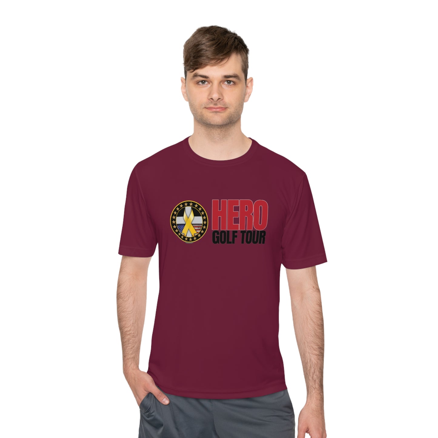 Hero Golf Tour Moisture Wicking Tee