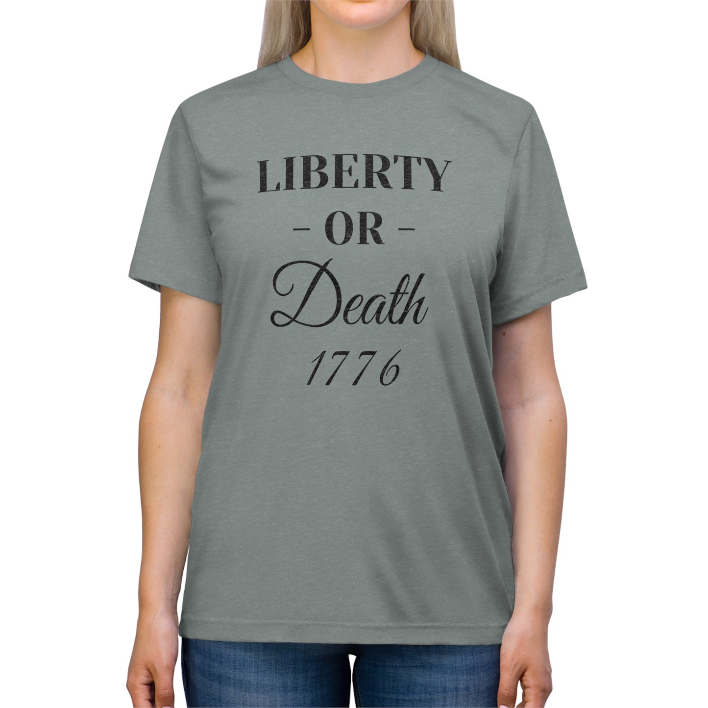 Liberty or Death Unisex Triblend Tee