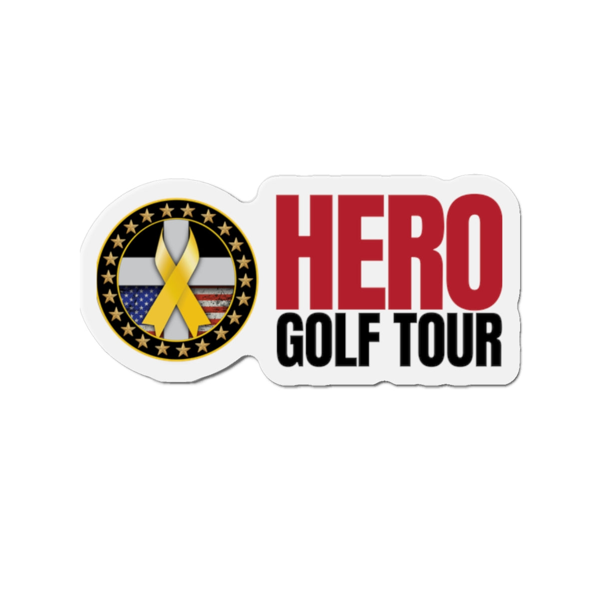 Hero Golf Tour Die-Cut Magnets