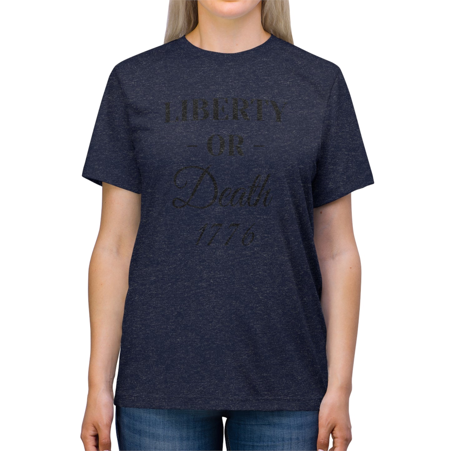 Liberty or Death Unisex Triblend Tee