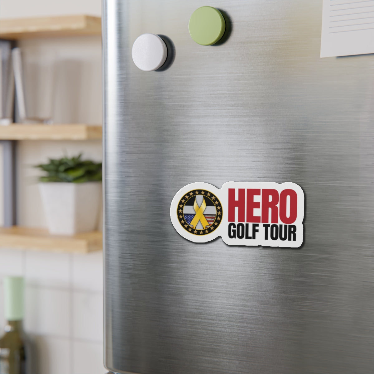 Hero Golf Tour Die-Cut Magnets