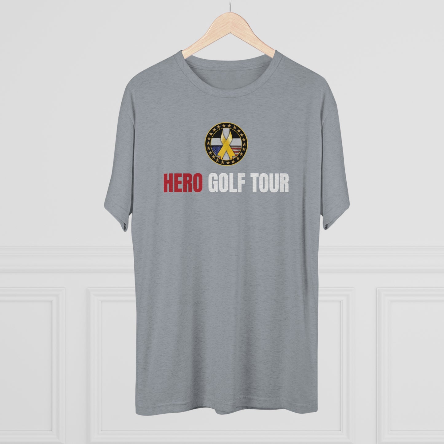 Hero Golf Tour Tri-Blend Crew Tee