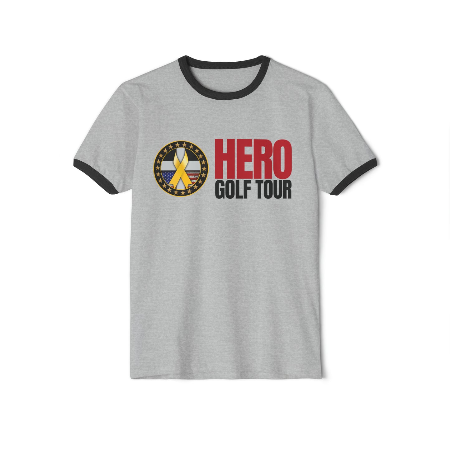 Hero Golf Tour Cotton Ringer T-Shirt