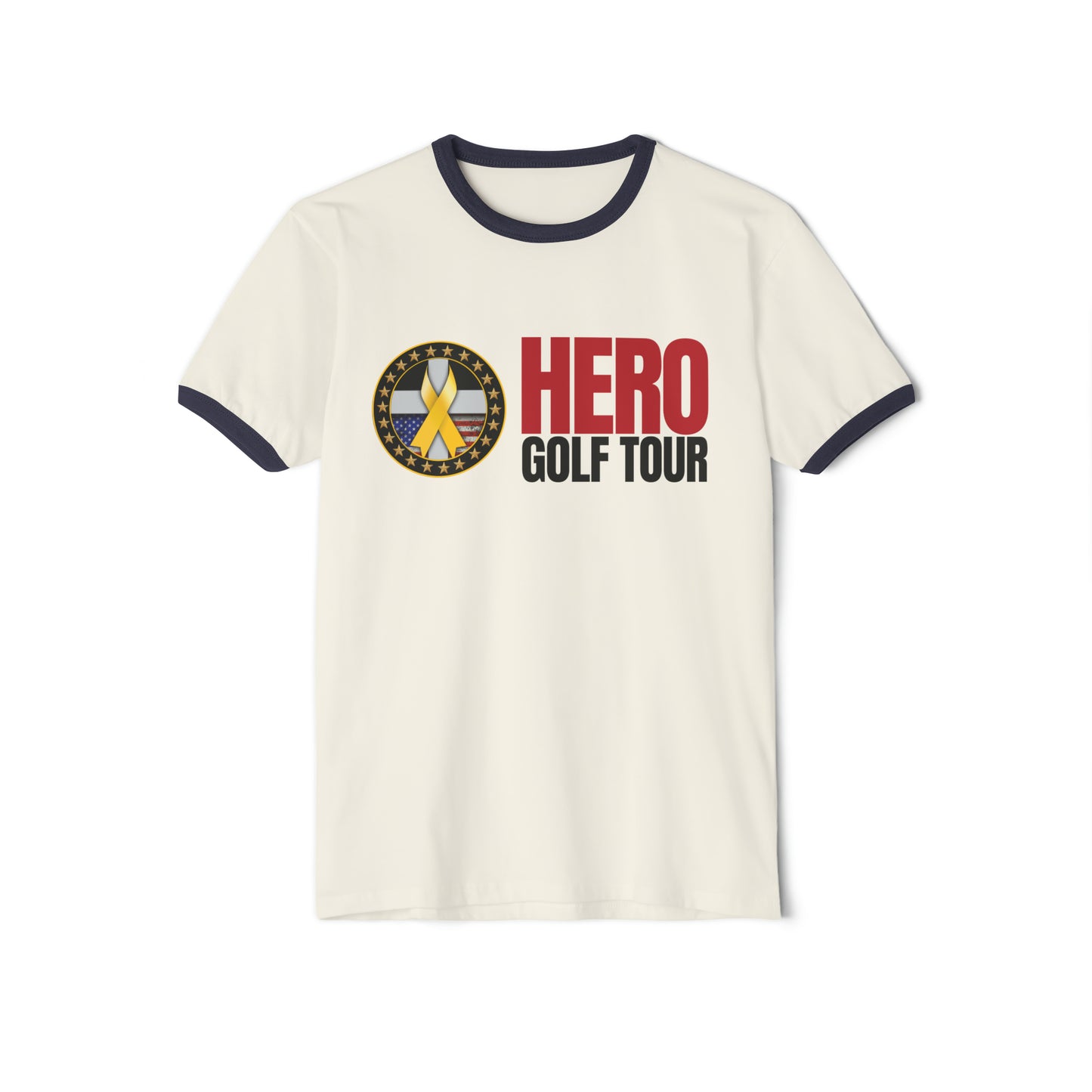 Hero Golf Tour Cotton Ringer T-Shirt
