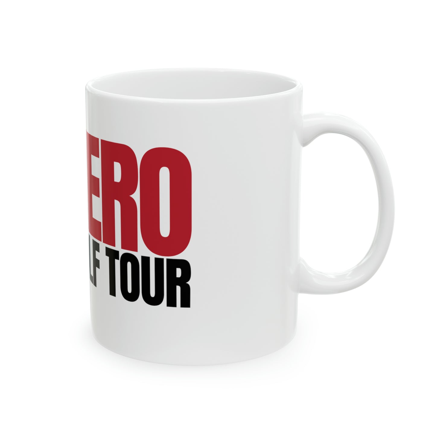 Hero Golf Tour Ceramic Mug, 11oz
