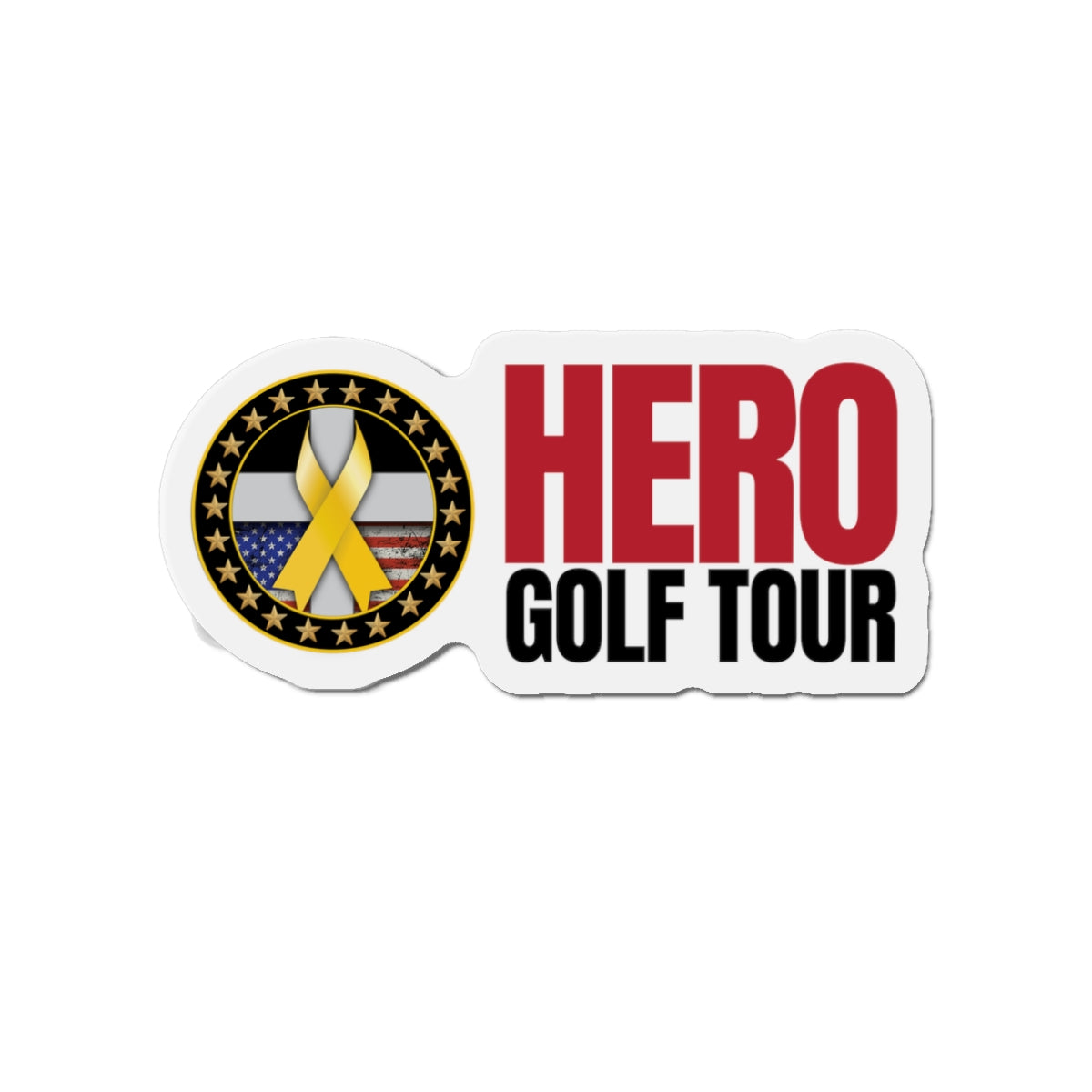 Hero Golf Tour Die-Cut Magnets