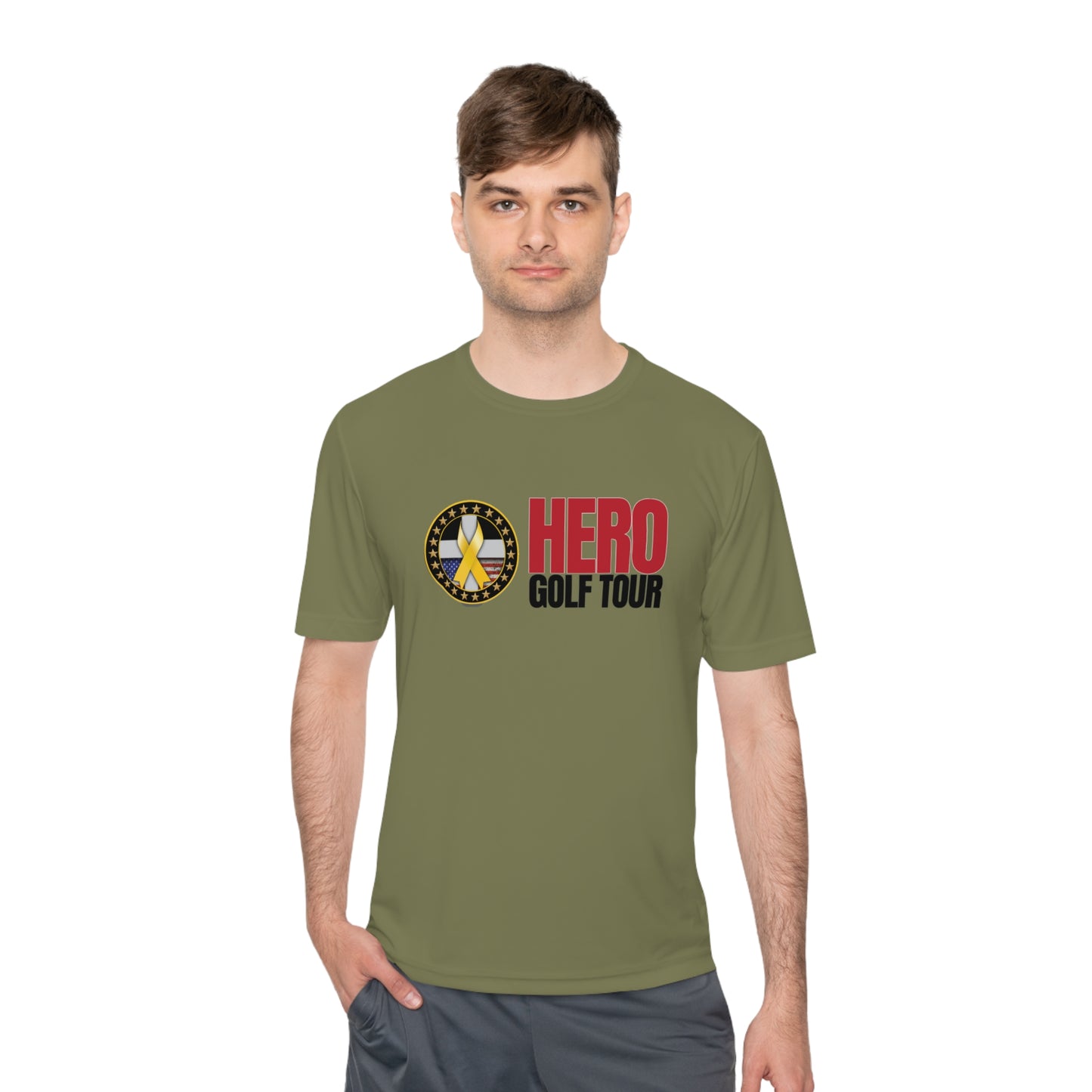 Hero Golf Tour Moisture Wicking Tee