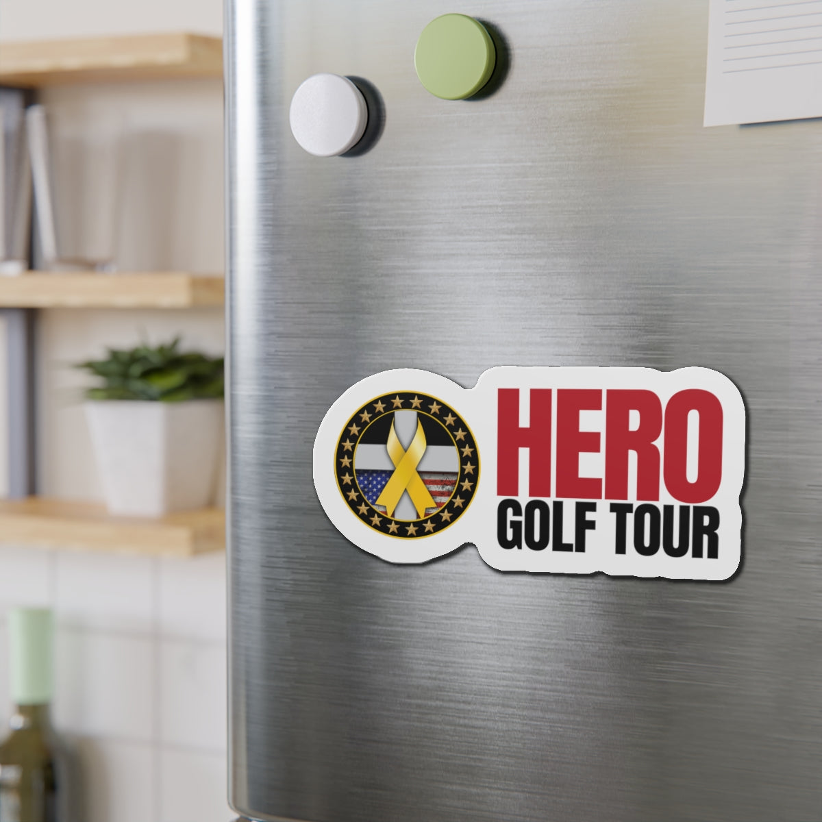 Hero Golf Tour Die-Cut Magnets