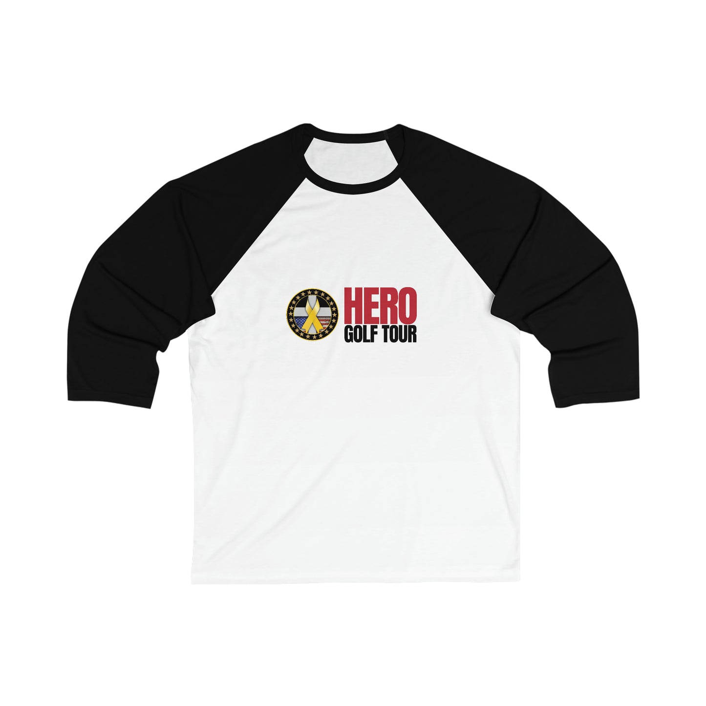 Hero Golf Tour 3\4 Sleeve Baseball Tee