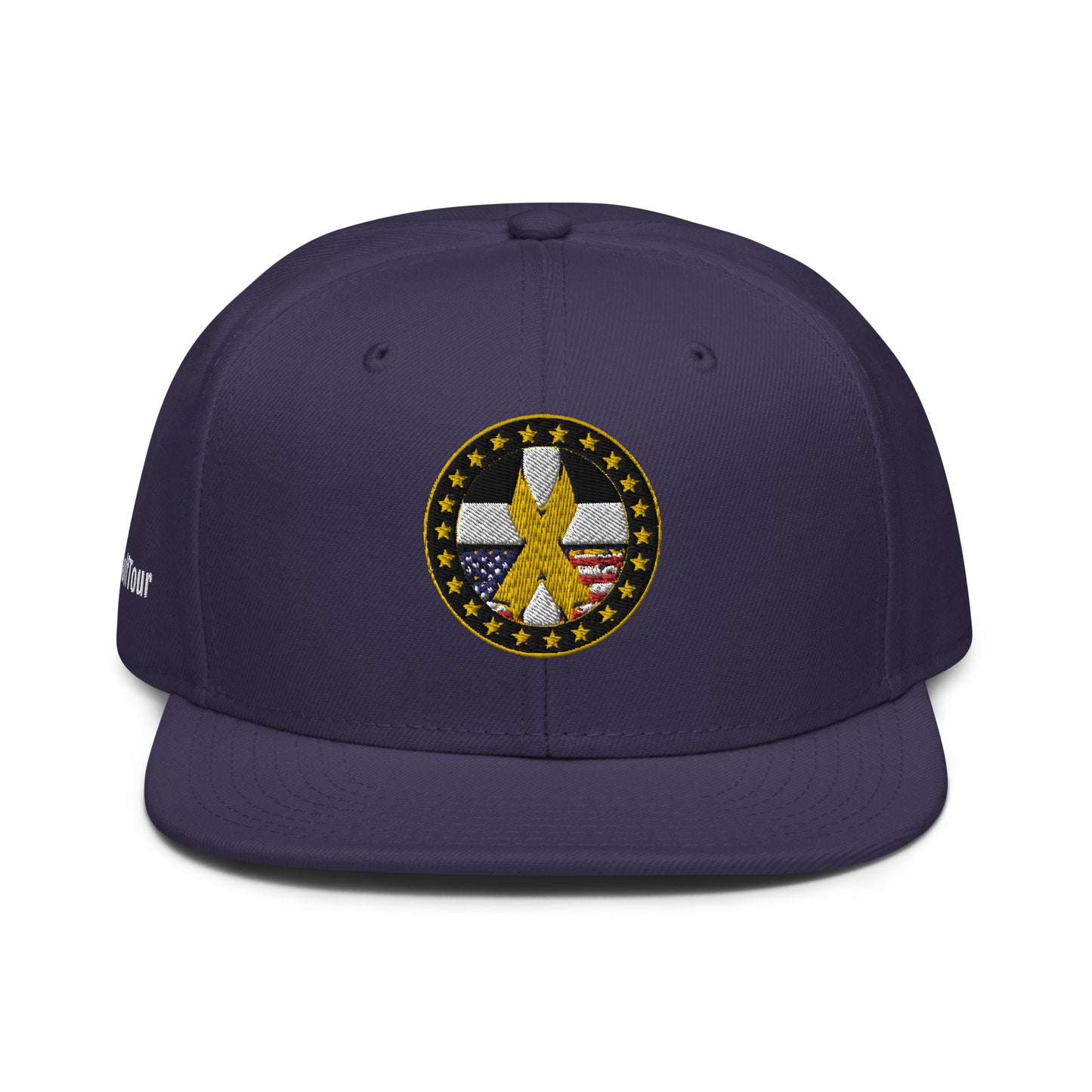 Hero Golf Tour Snapback Hat - White Side Lettering