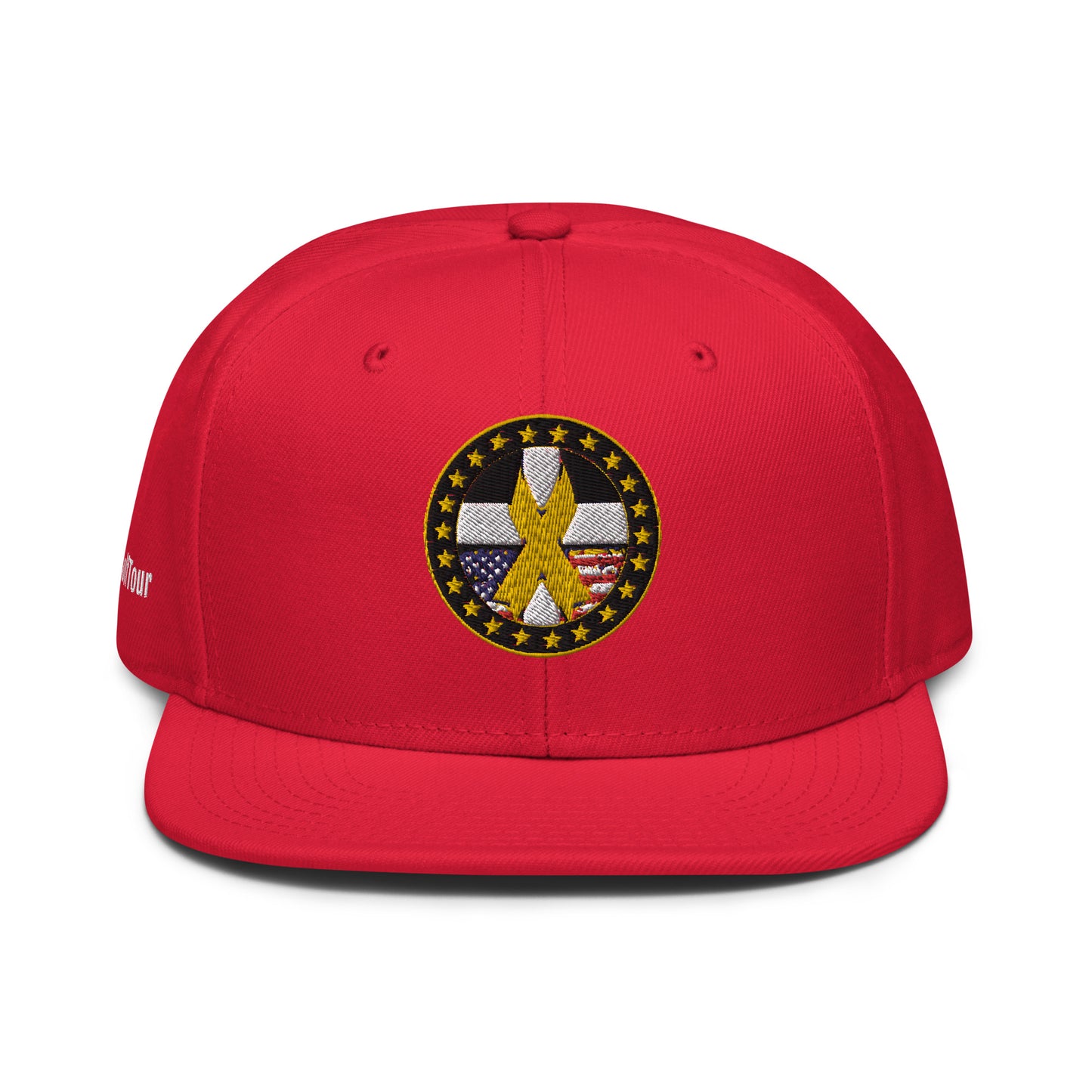 Hero Golf Tour Snapback Hat - White Side Lettering