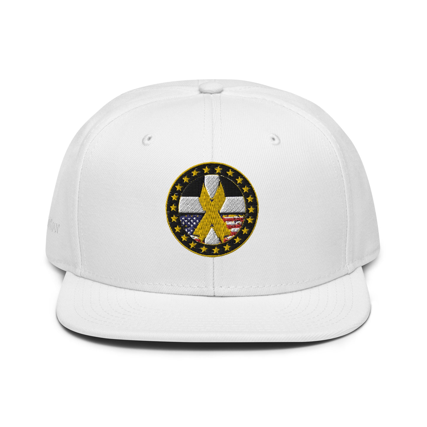 Hero Golf Tour Snapback Hat - White Side Lettering