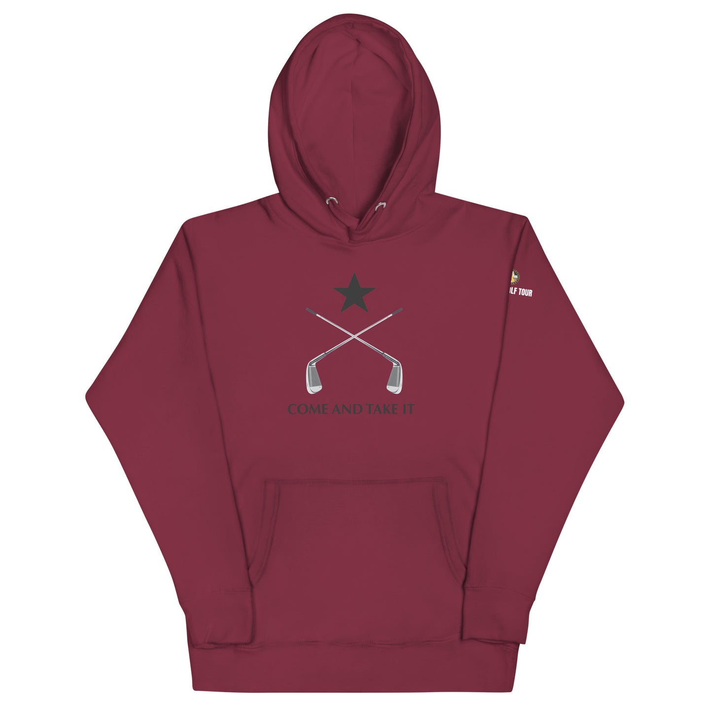 Come And Take It Hero Golf Hoodie