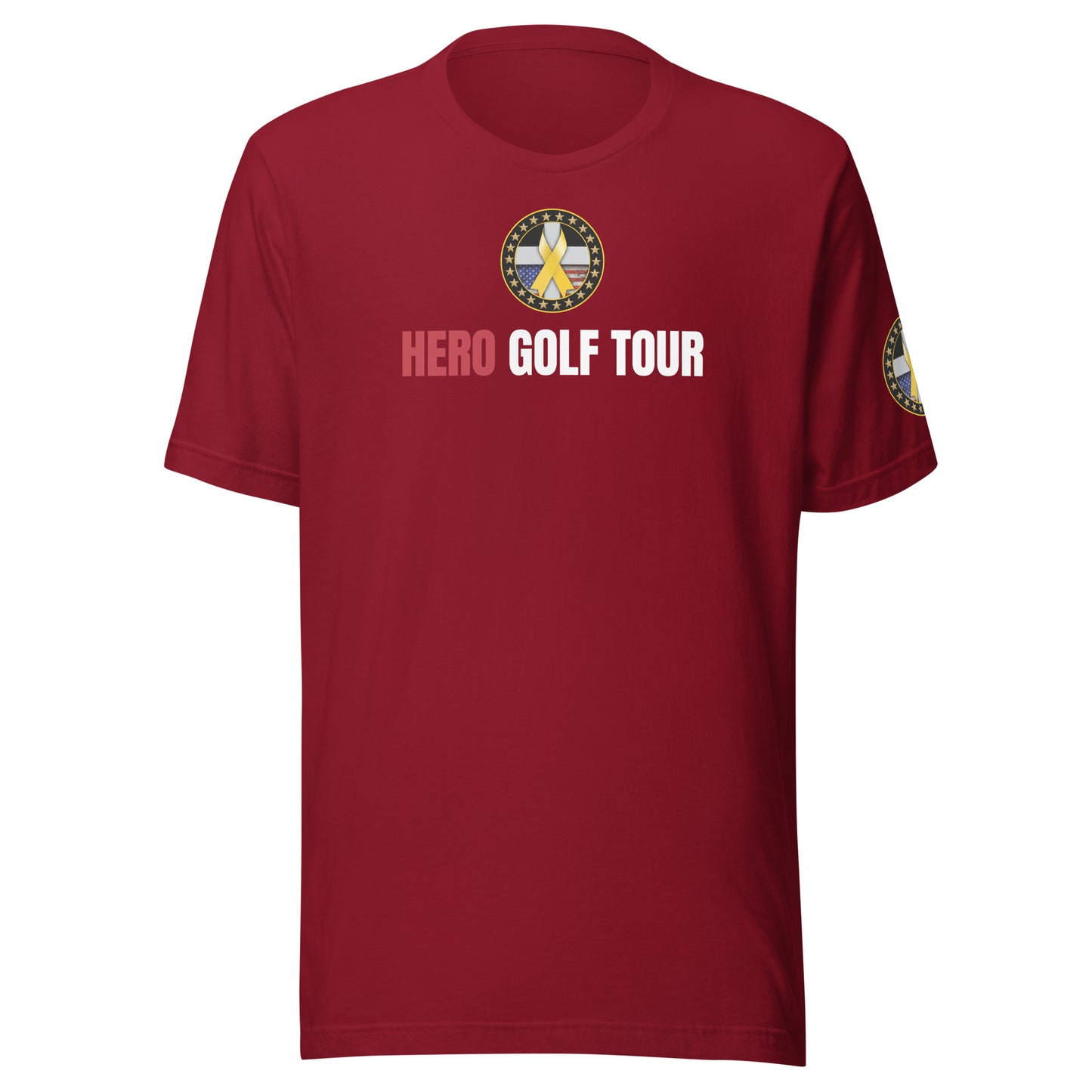 Hero Golf Tour Tee With Sleeve Logo