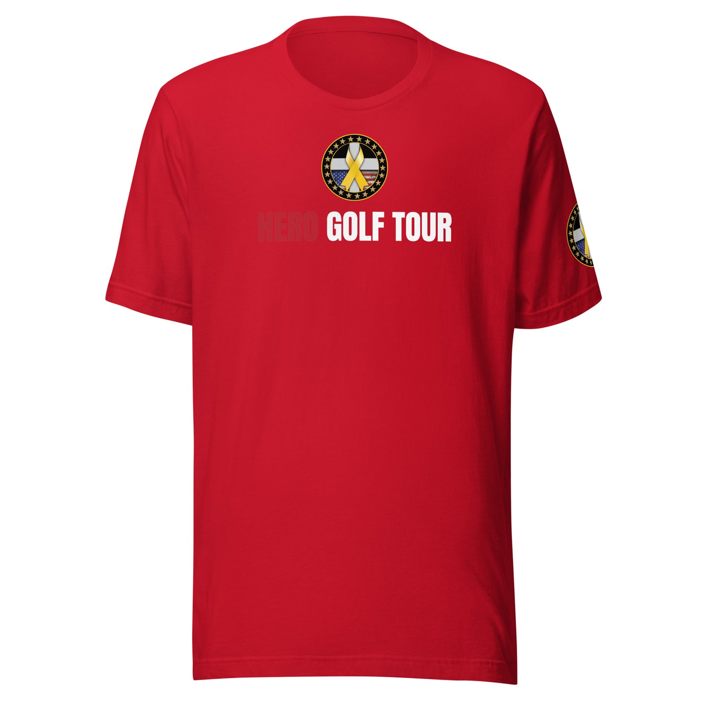 Hero Golf Tour Tee With Sleeve Logo