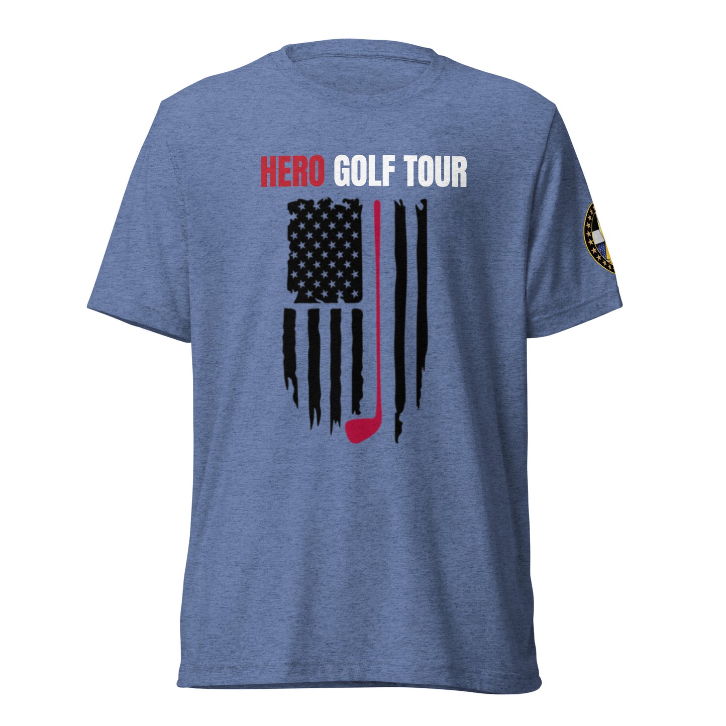 Golf Flag Tri-Blend Tee
