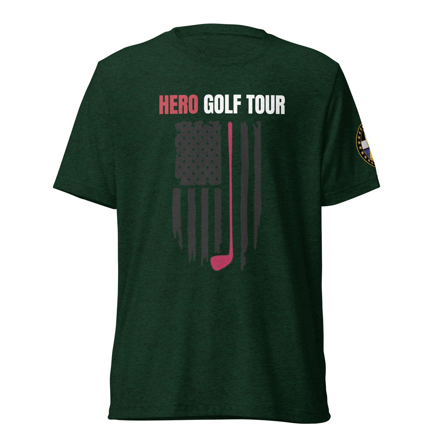 Golf Flag Tri-Blend Tee