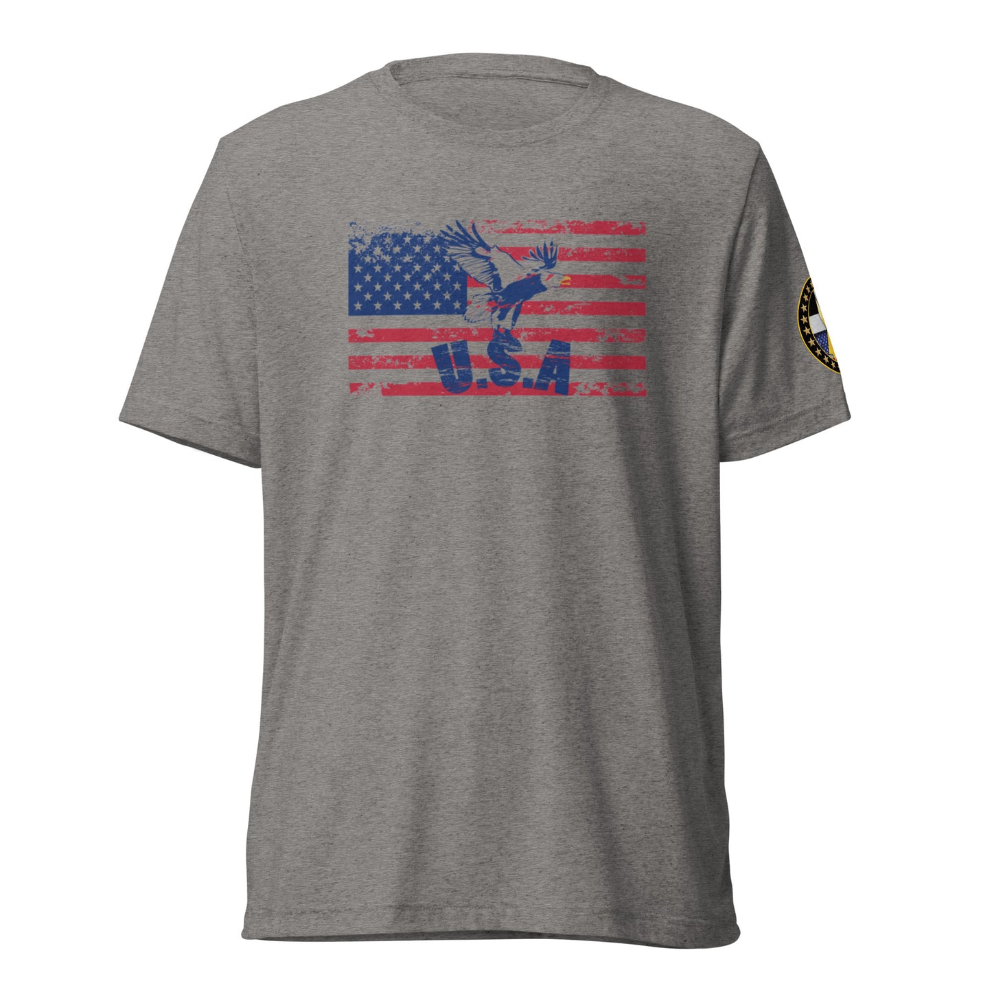 USA Eagle Tri-Blend Tee