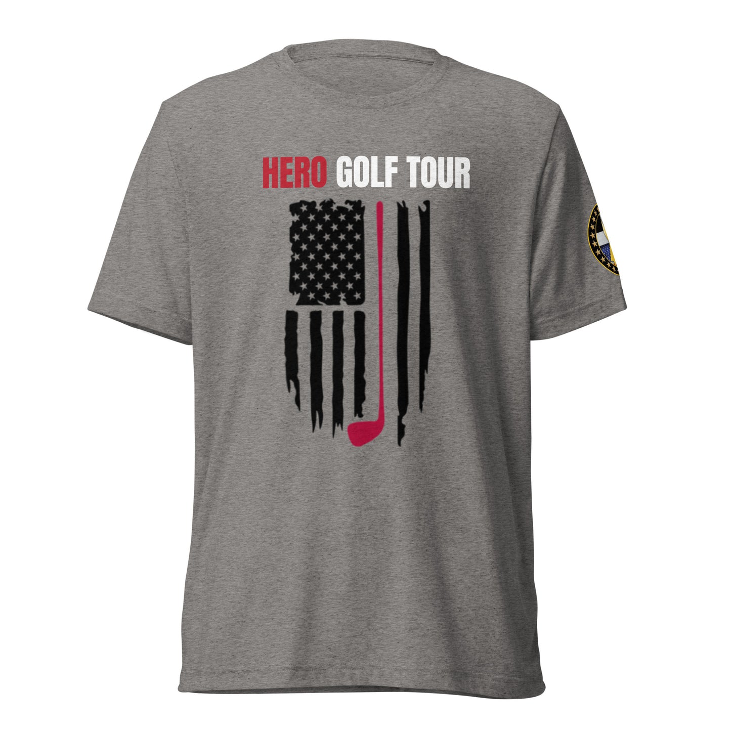 Golf Flag Tri-Blend Tee