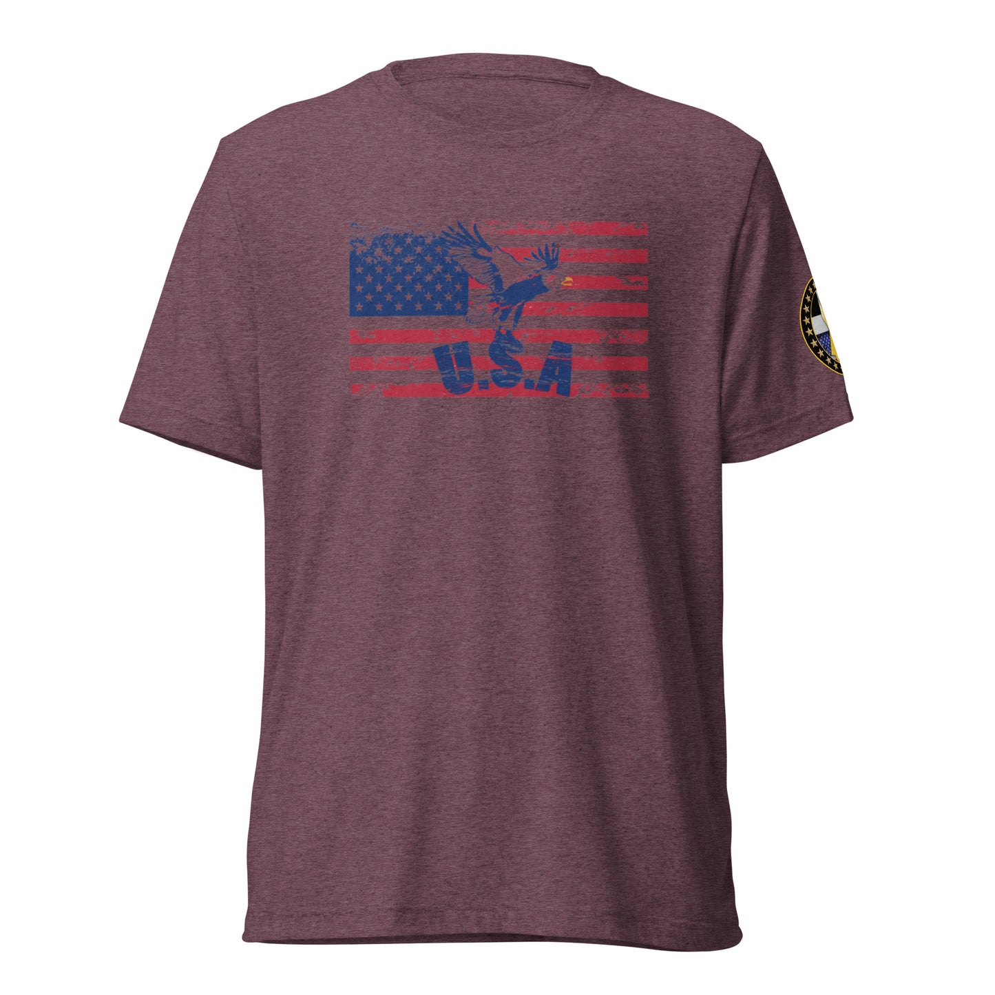 USA Eagle Tri-Blend Tee