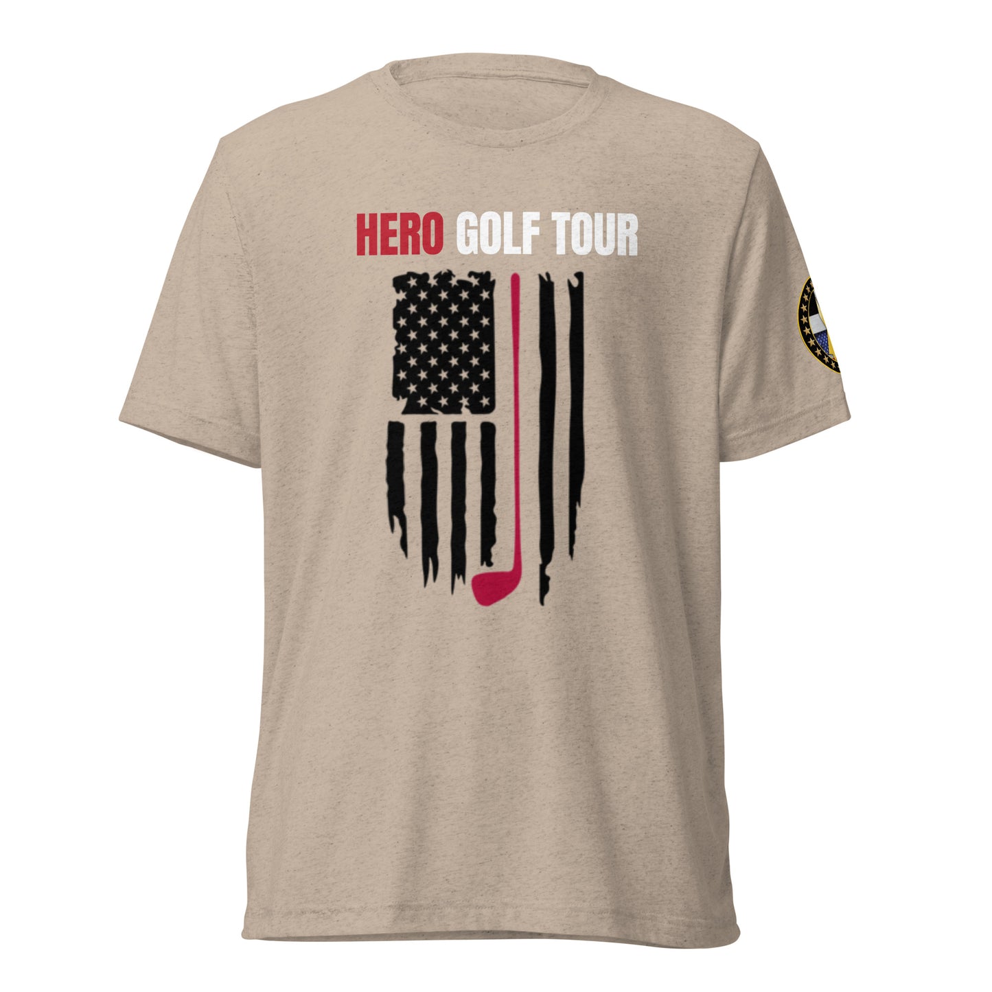 Golf Flag Tri-Blend Tee