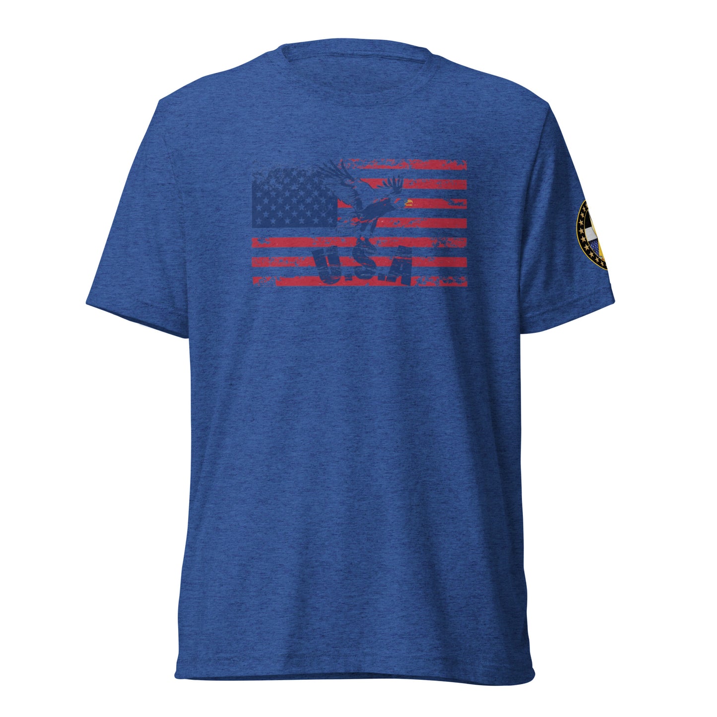 USA Eagle Tri-Blend Tee