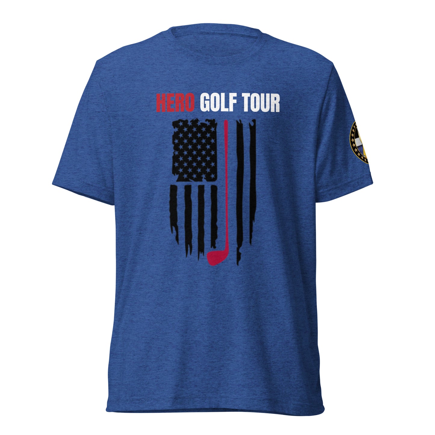 Golf Flag Tri-Blend Tee