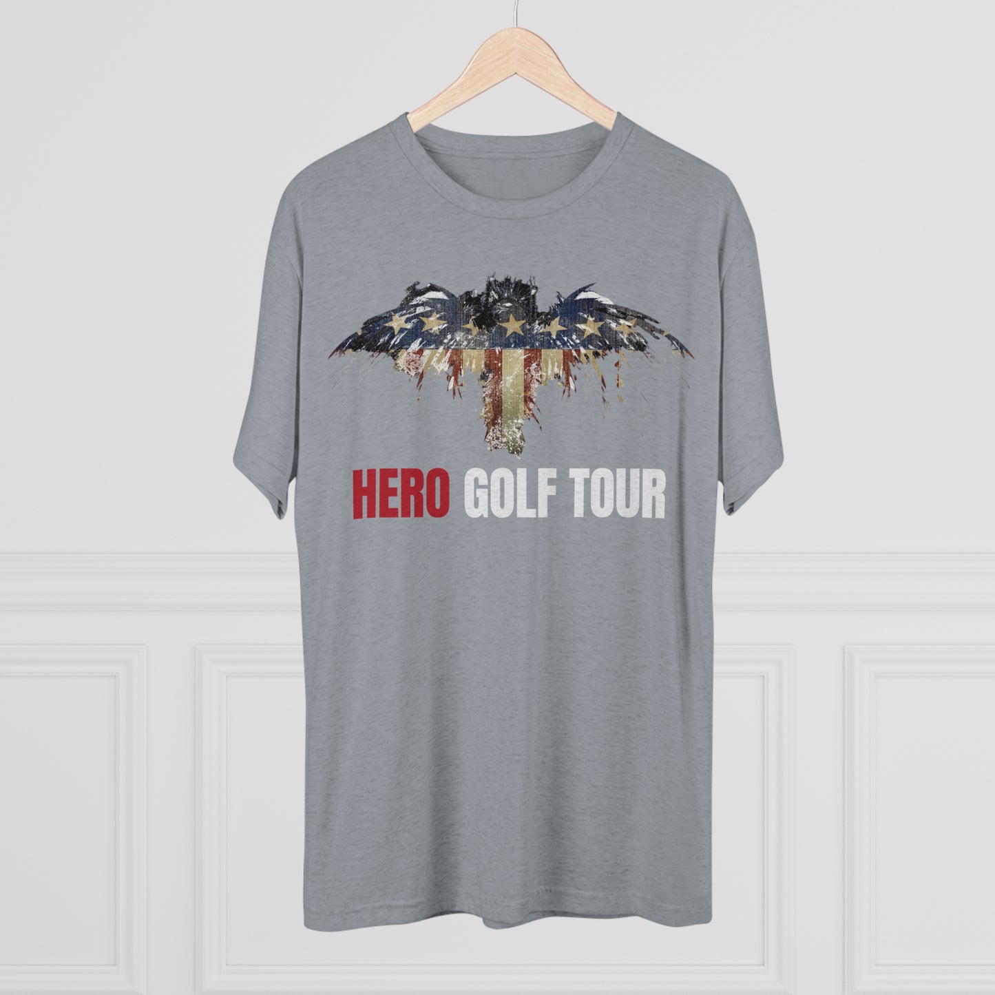 Hero Eagle Tri-Blend Crew Tee