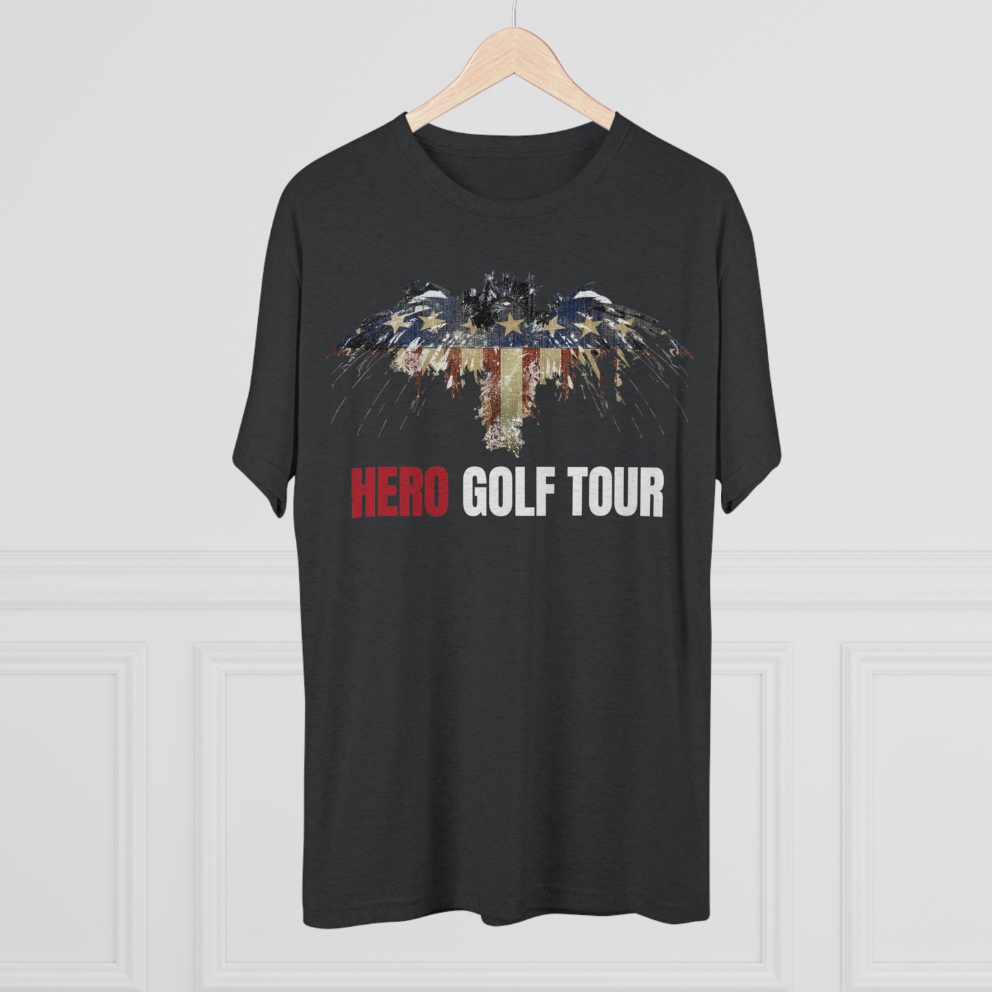 Hero Eagle Tri-Blend Crew Tee