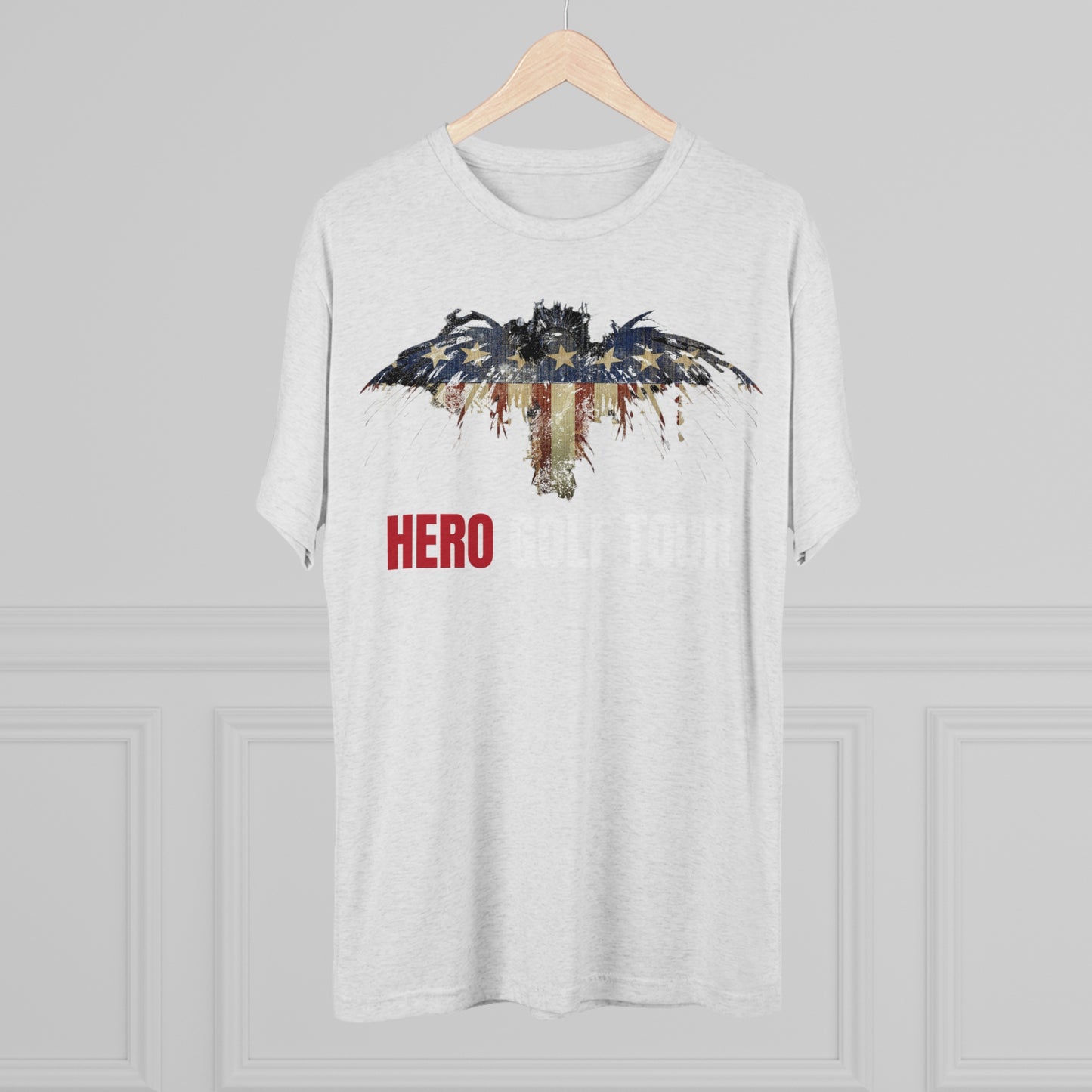 Hero Eagle Tri-Blend Crew Tee