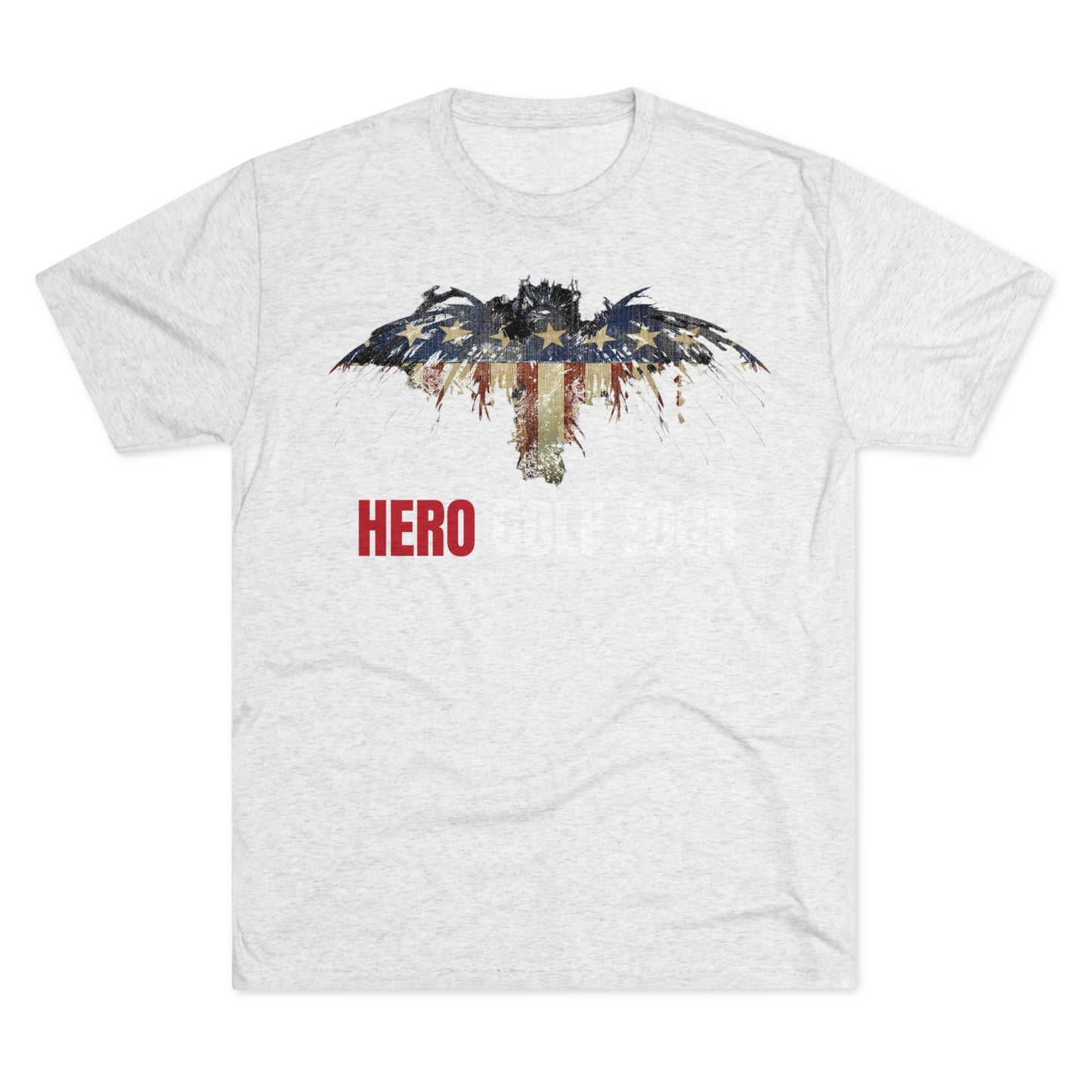 Hero Eagle Tri-Blend Crew Tee